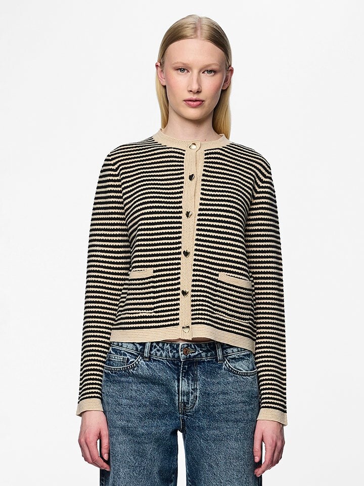 

Кардиган Pieces Nisa, цвет beige/schwarz