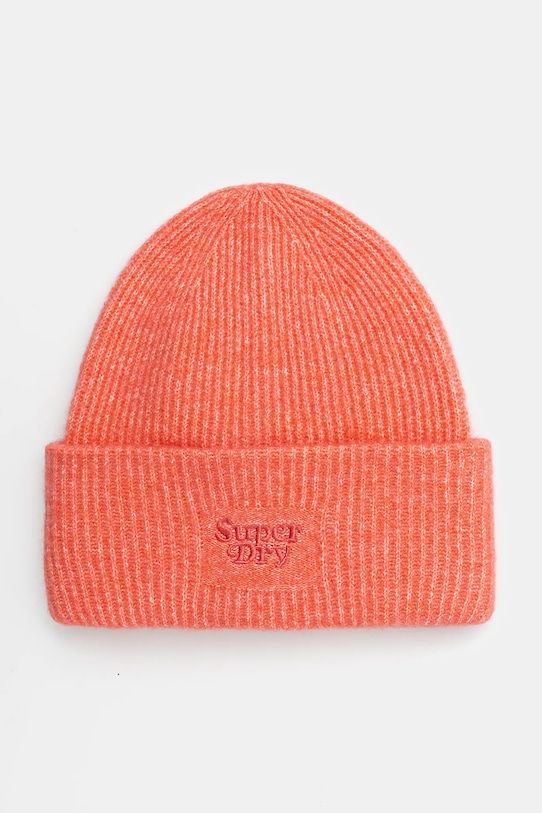 

Шапка с добавлением шерсти Superdry, розовый