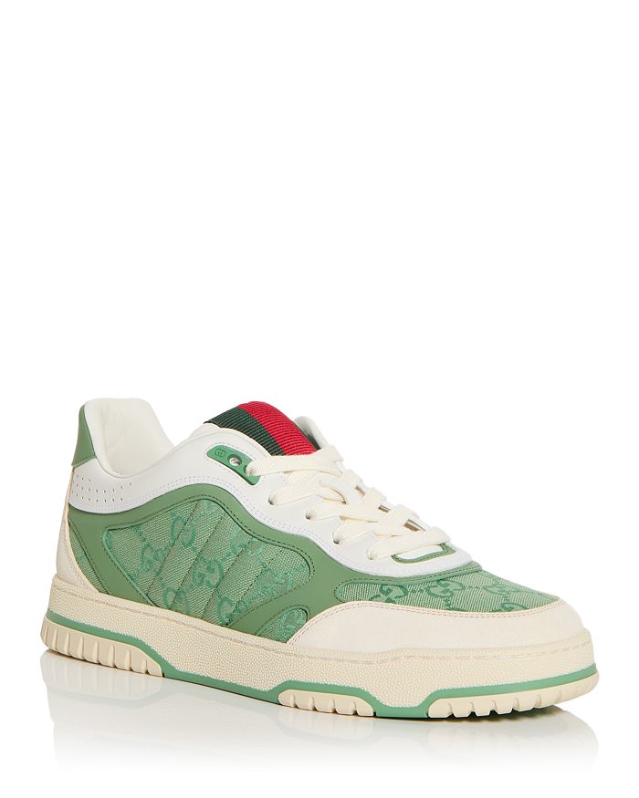 

Мужские кроссовки Re-Web Low Top Gucci, зеленый