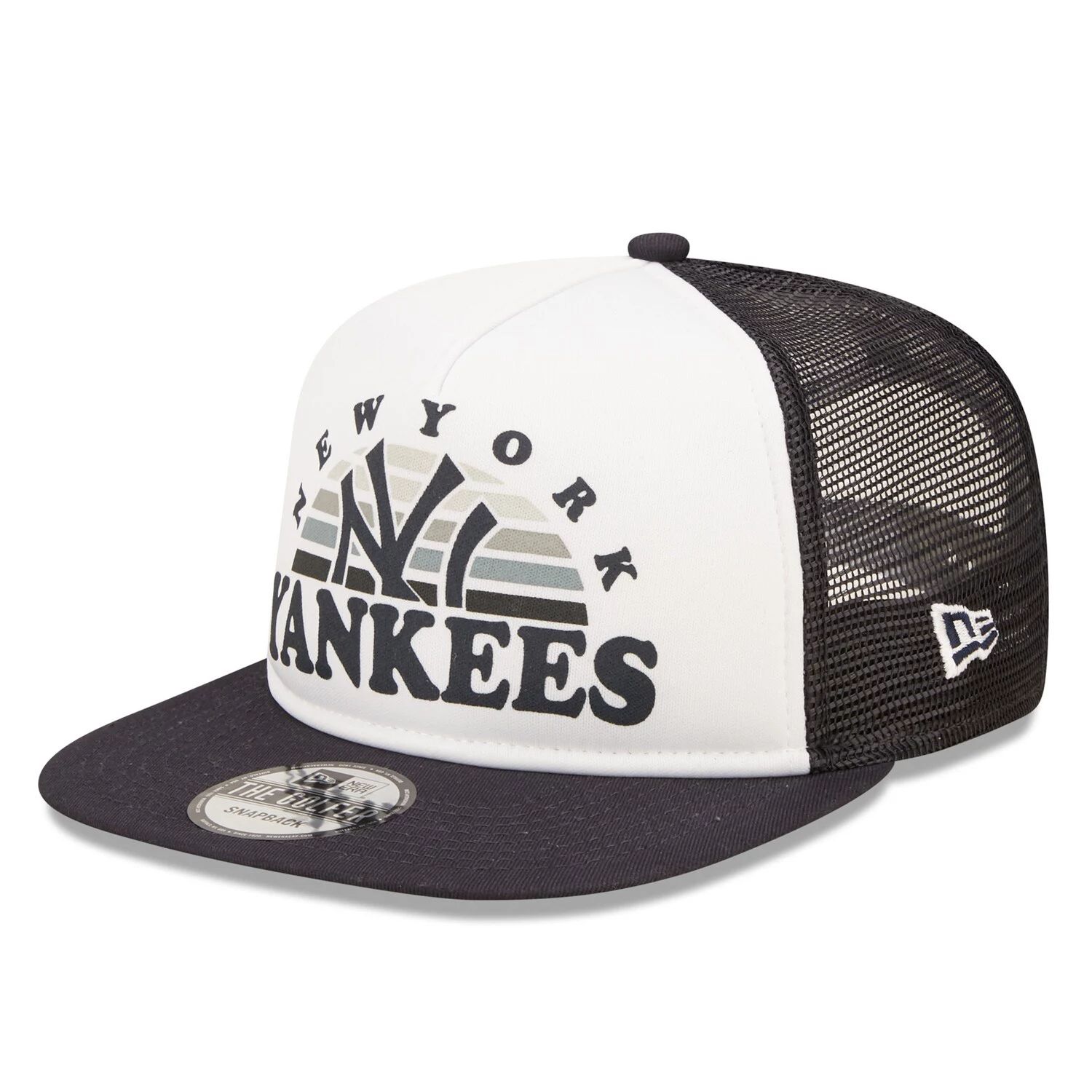 

Мужская кепка New Era белого/темно-синего цвета New York Yankees Gradient Golfer 9FIFTY Snapback