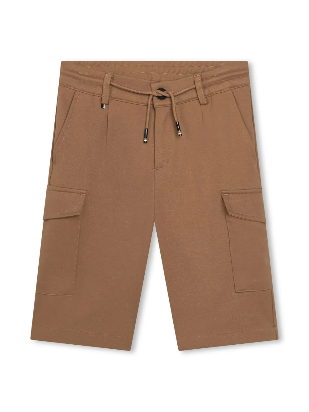 

Шорты с накладным карманом BOSS Kidswear, коричневый