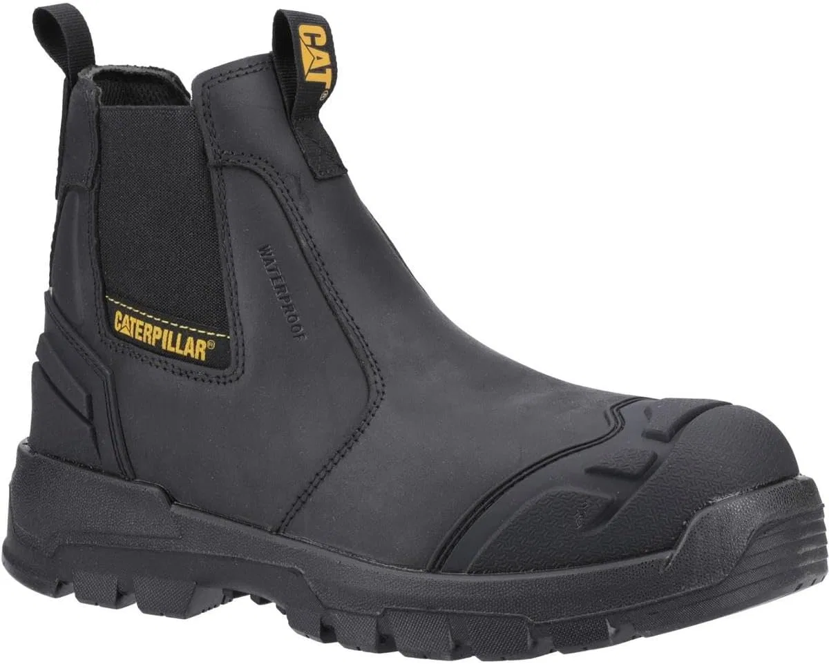 Мужские защитные ботинки Caterpillar Striver XL со стальным носком, Black Yellow