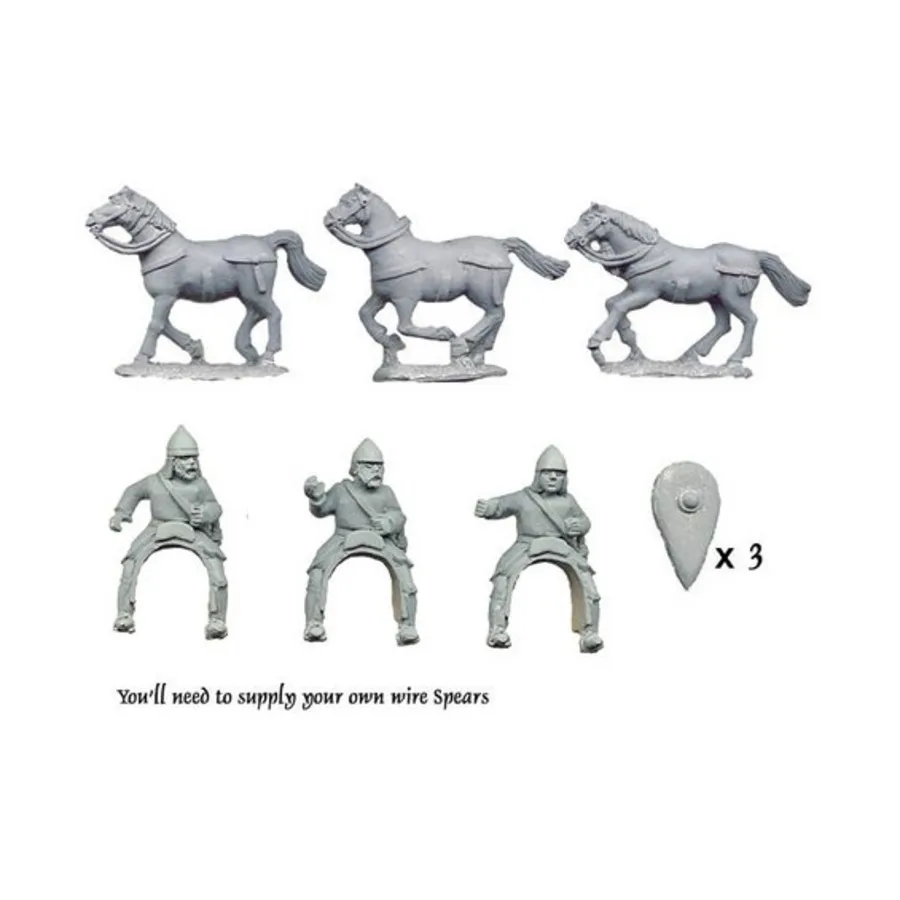 

Византийская легкая кавалерия с копьями, Historical Miniatures - Dark Ages - Byzantine (28mm) (Crusader Miniatures)