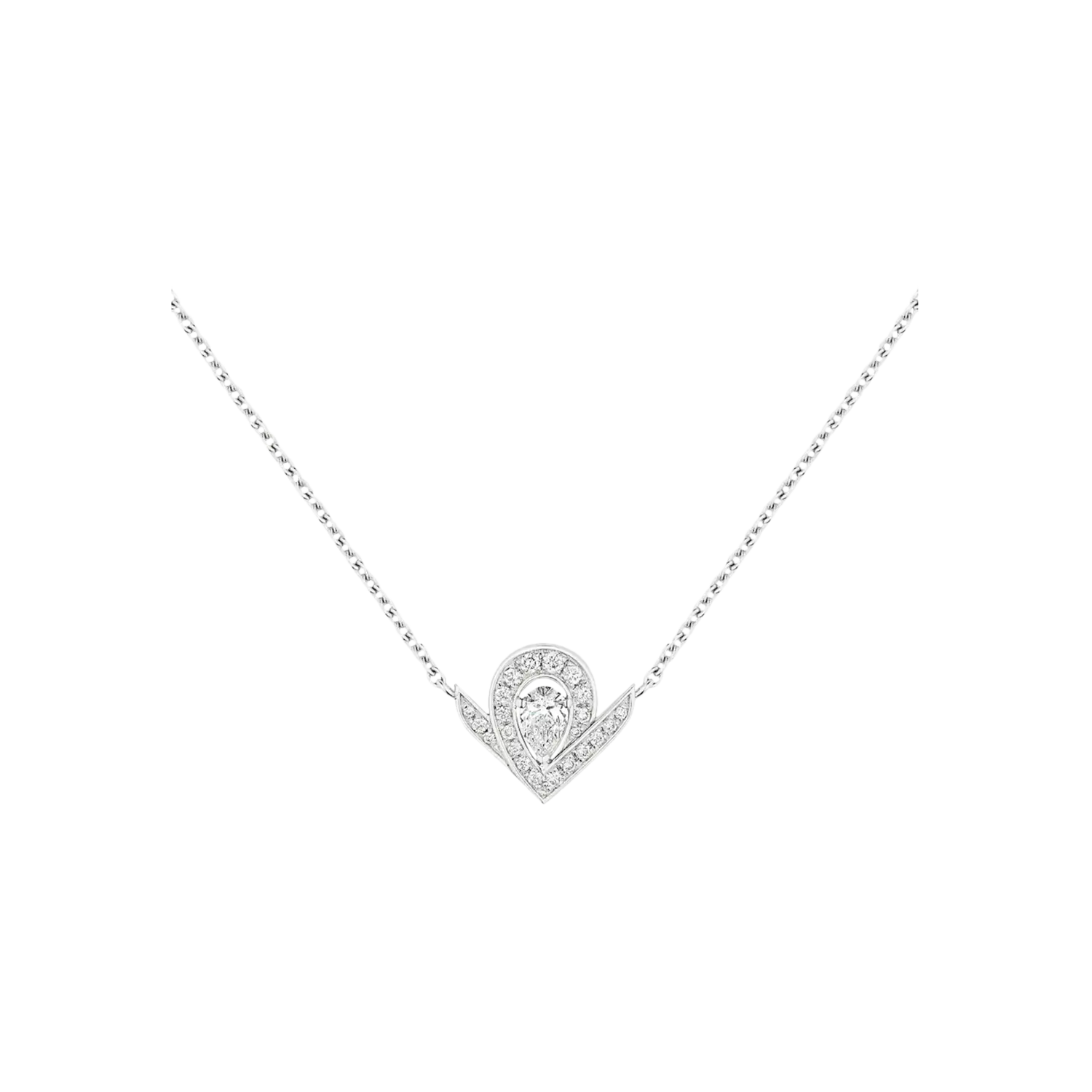 

Chaumet - колье joséphine aigrette из белого золота с бриллиантами - 085143 - 085143 CHAUMET