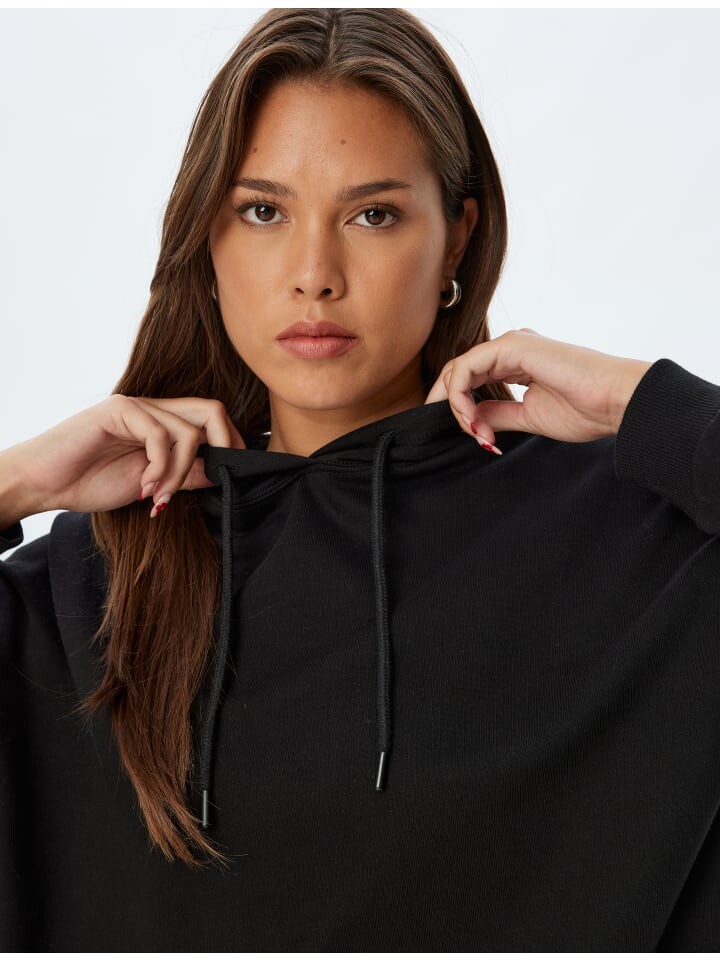

Толстовка KOTON Sweatshirt, черный