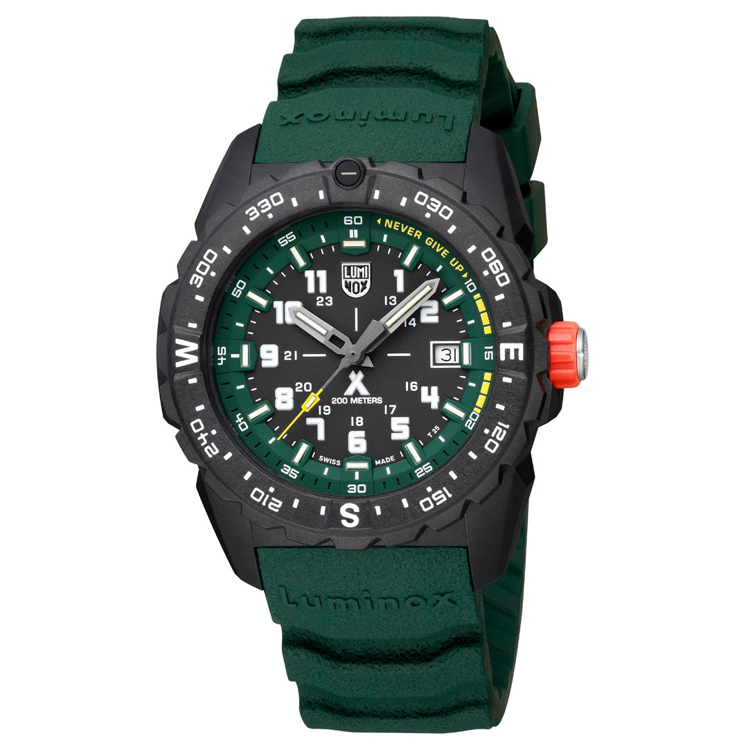 

Мужские кварцевые часы Luminox Bear Gyrlls Mountain 43 мм XB.3735, зеленый