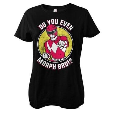 

Футболка Power Rangers Do You Even Morph Bro Girly Tee, черный