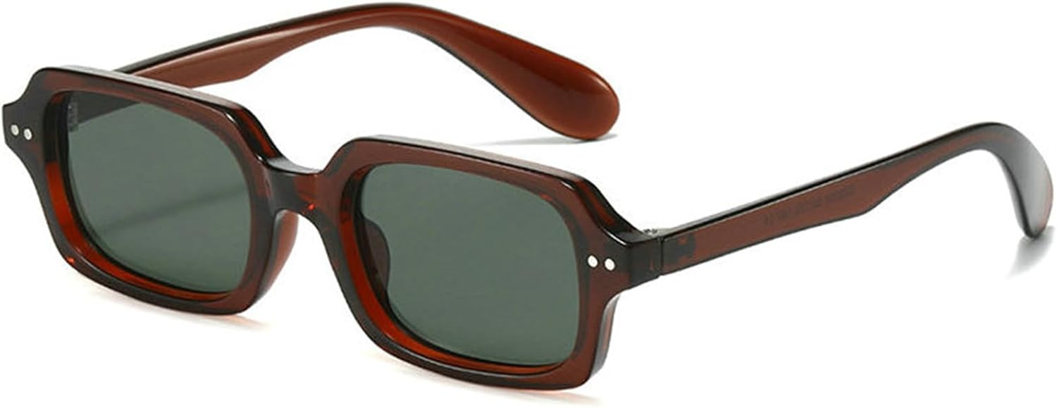 

Солнцезащитные очки Helena прямоугольной формы для женщин и мужчин, в стиле ретро 90-х, модные квадратные солнцезащитные очки для женщин, стильные в стиле Y2K, унисекс, 2025, C6