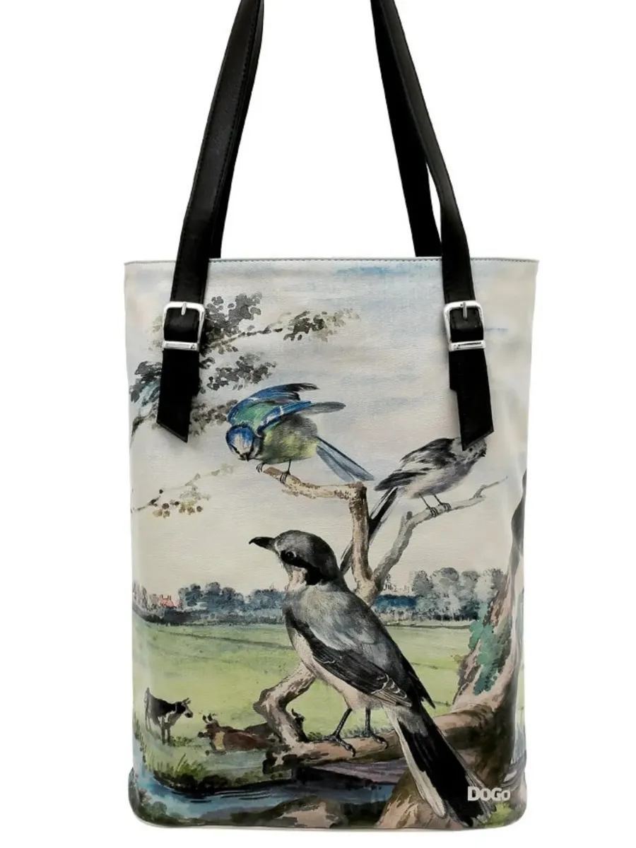 

Сумка через плечо DOGO "Женская высокая сумка Birds of the Castle Vegan Женские сумки", Vegan, цвет Mehrfarbig