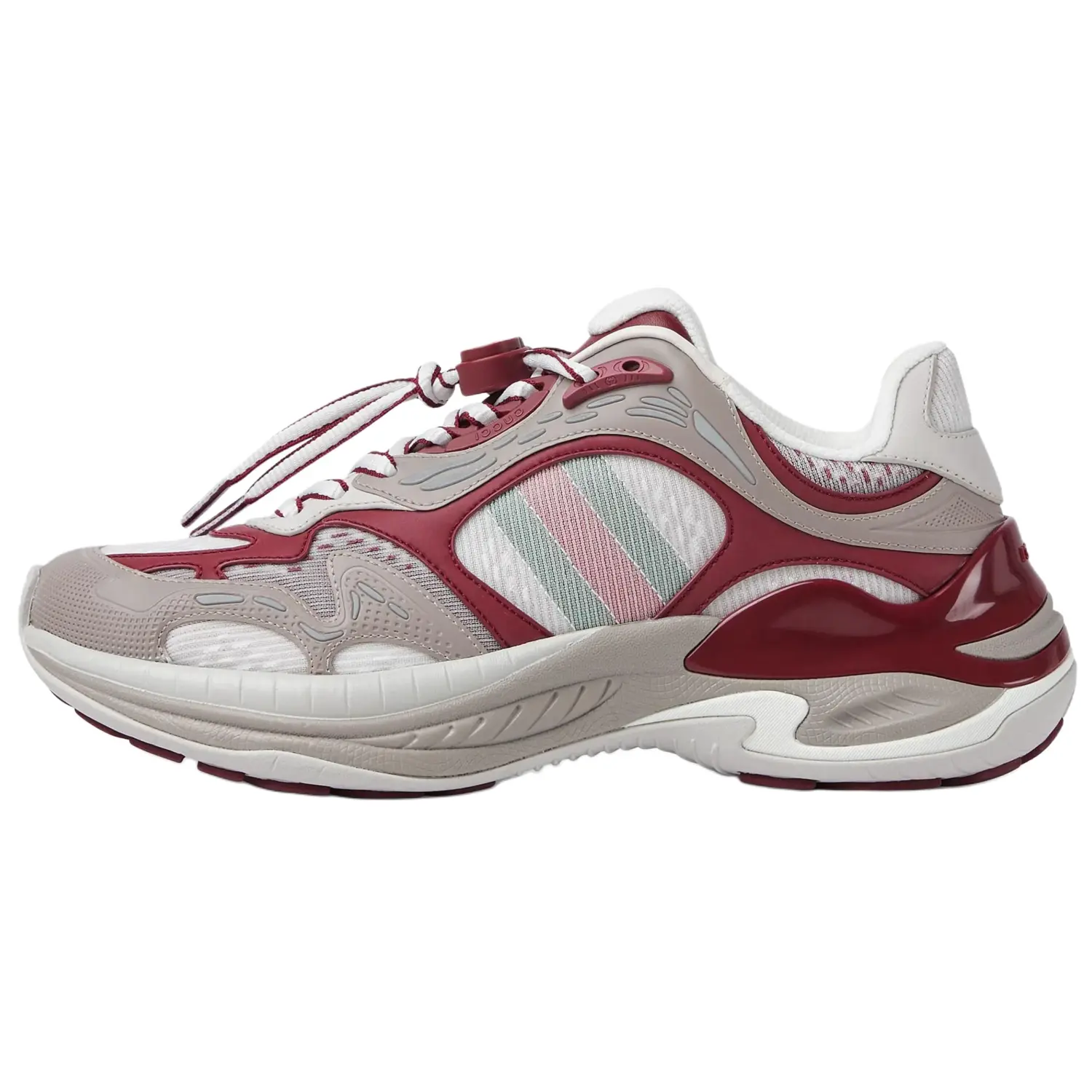 2.0 низкие массивные кроссовки women's gray GUCCI