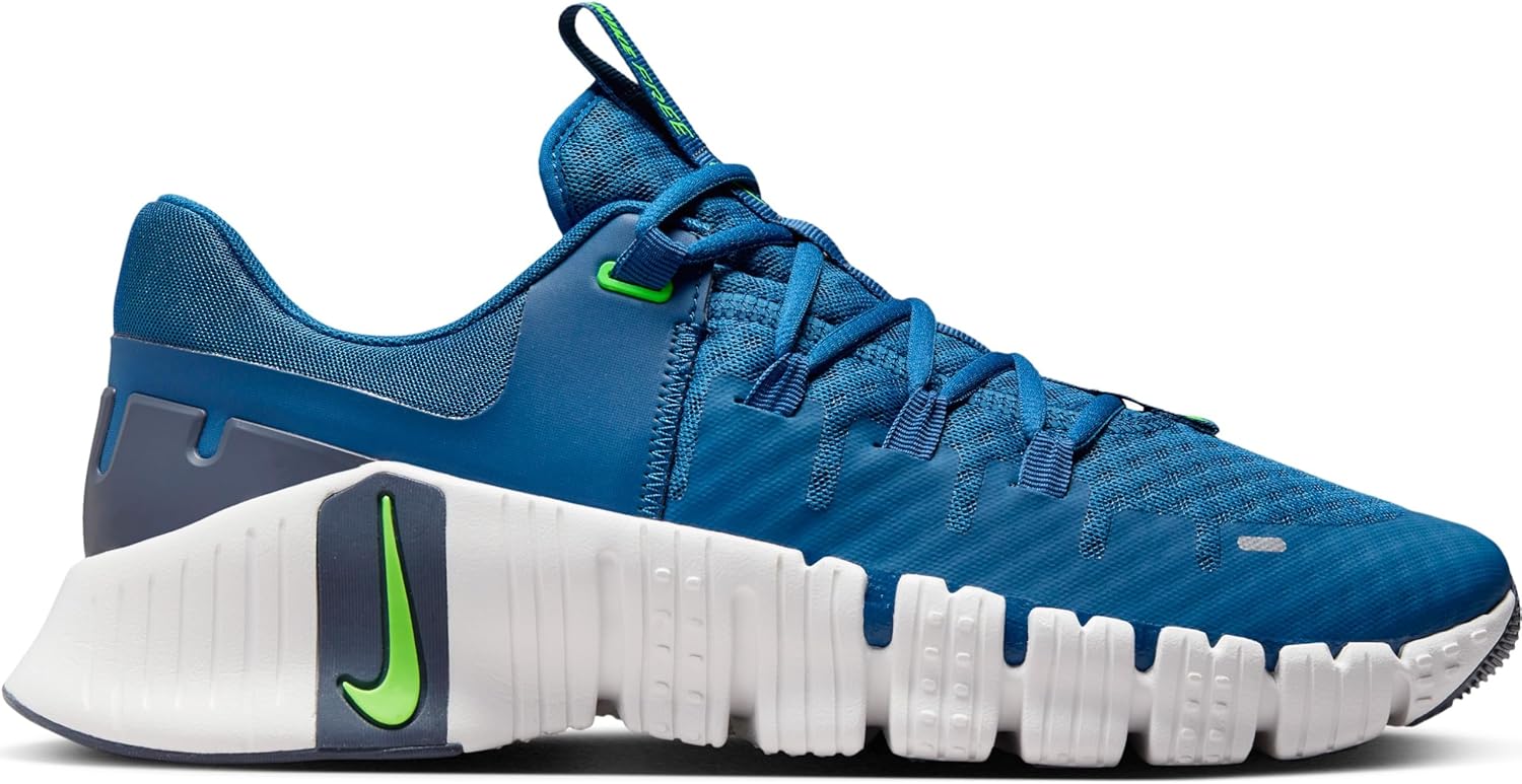 Мужские гимнастические кроссовки Nike, размер 7,5 (Великобритания), Blue White — фото 3