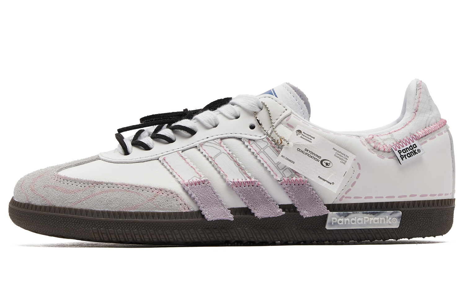 

Кроссовки adidas originals SAMBA OG Skateboarding Shoes Unisex Low-top Pink/white, белый