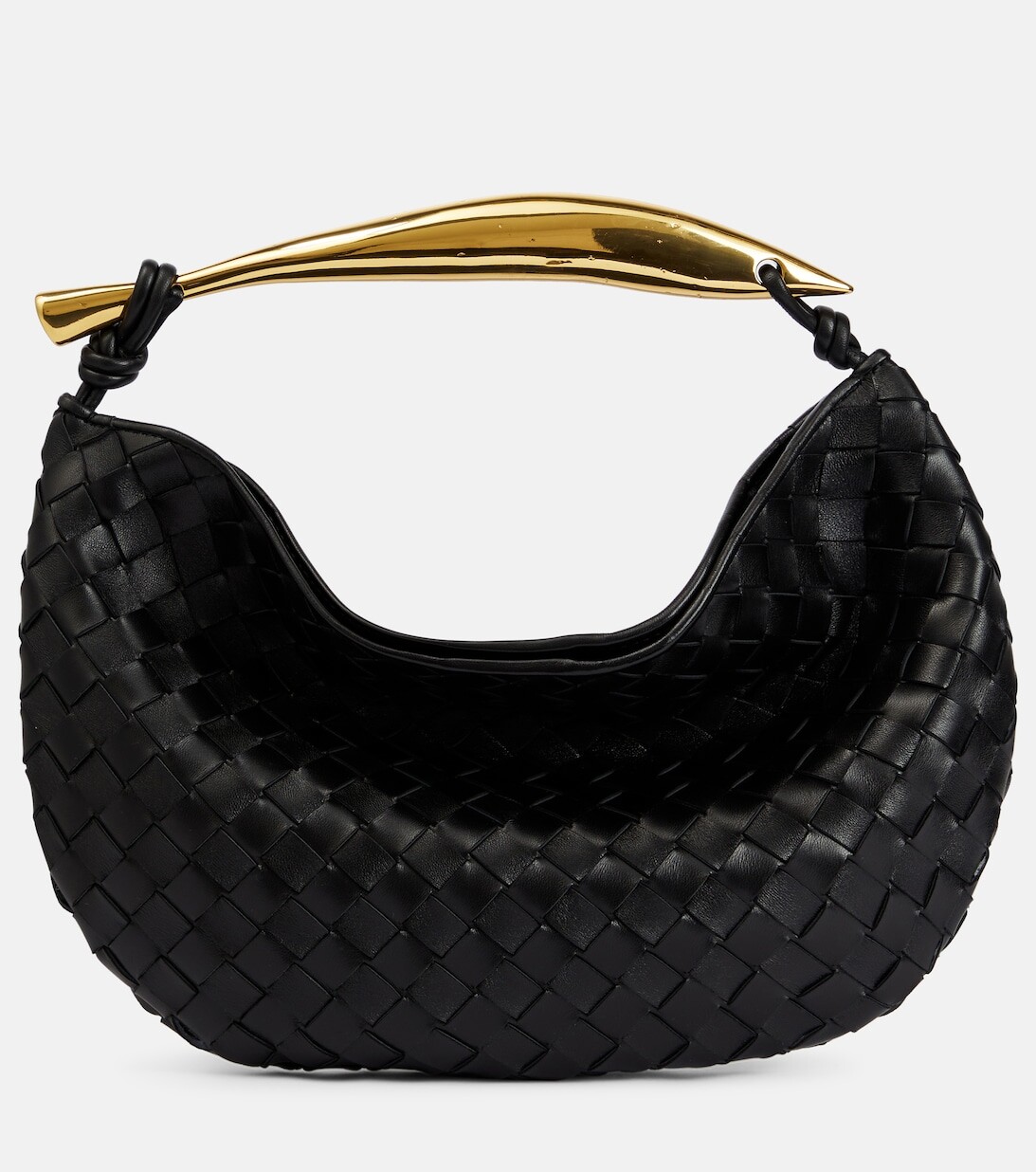 

Сумка-тоут из кожи сардины Bottega Veneta, черный
