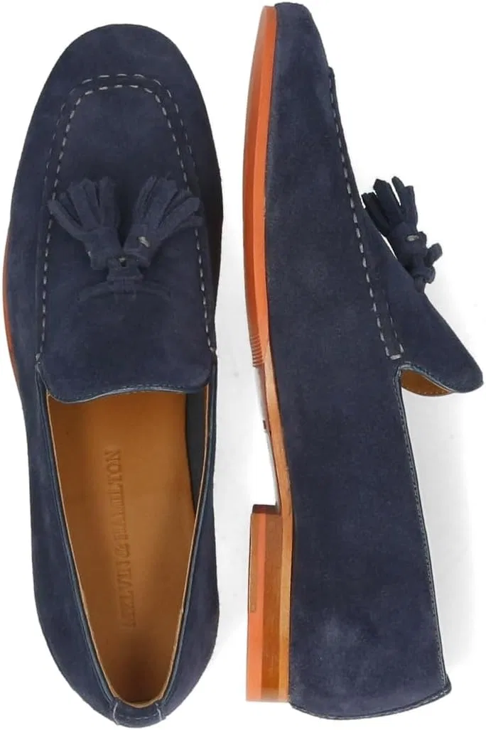 Мужские лоферы Melvin & Hamilton Clive 20, Navy Blue — фото 2