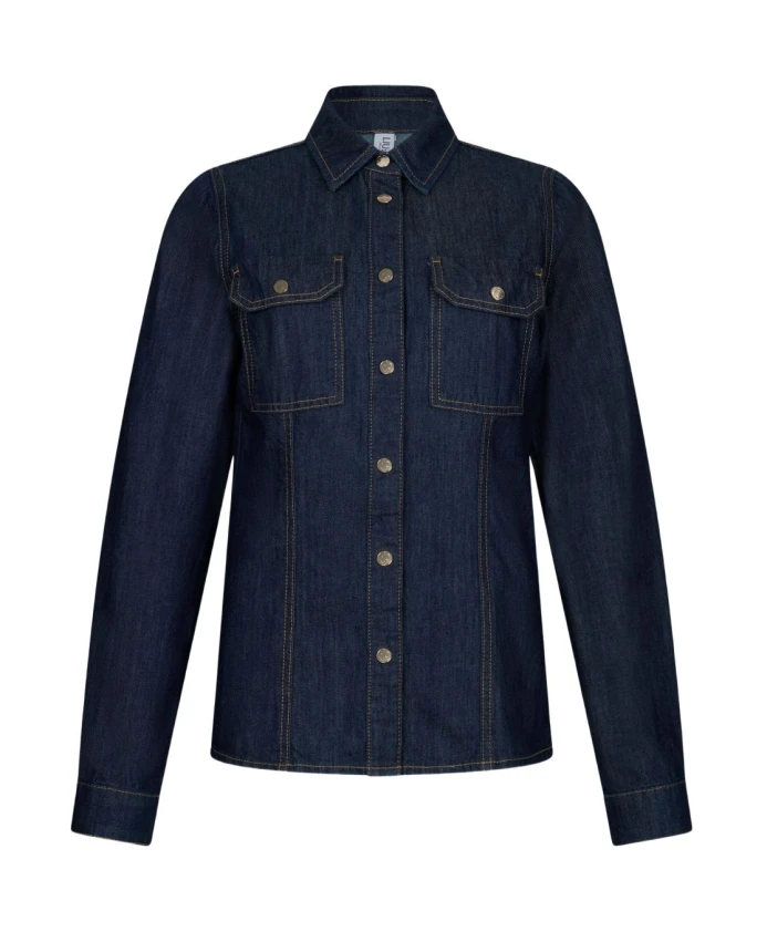 

Джинсовая рубашка Liu Jo, синий