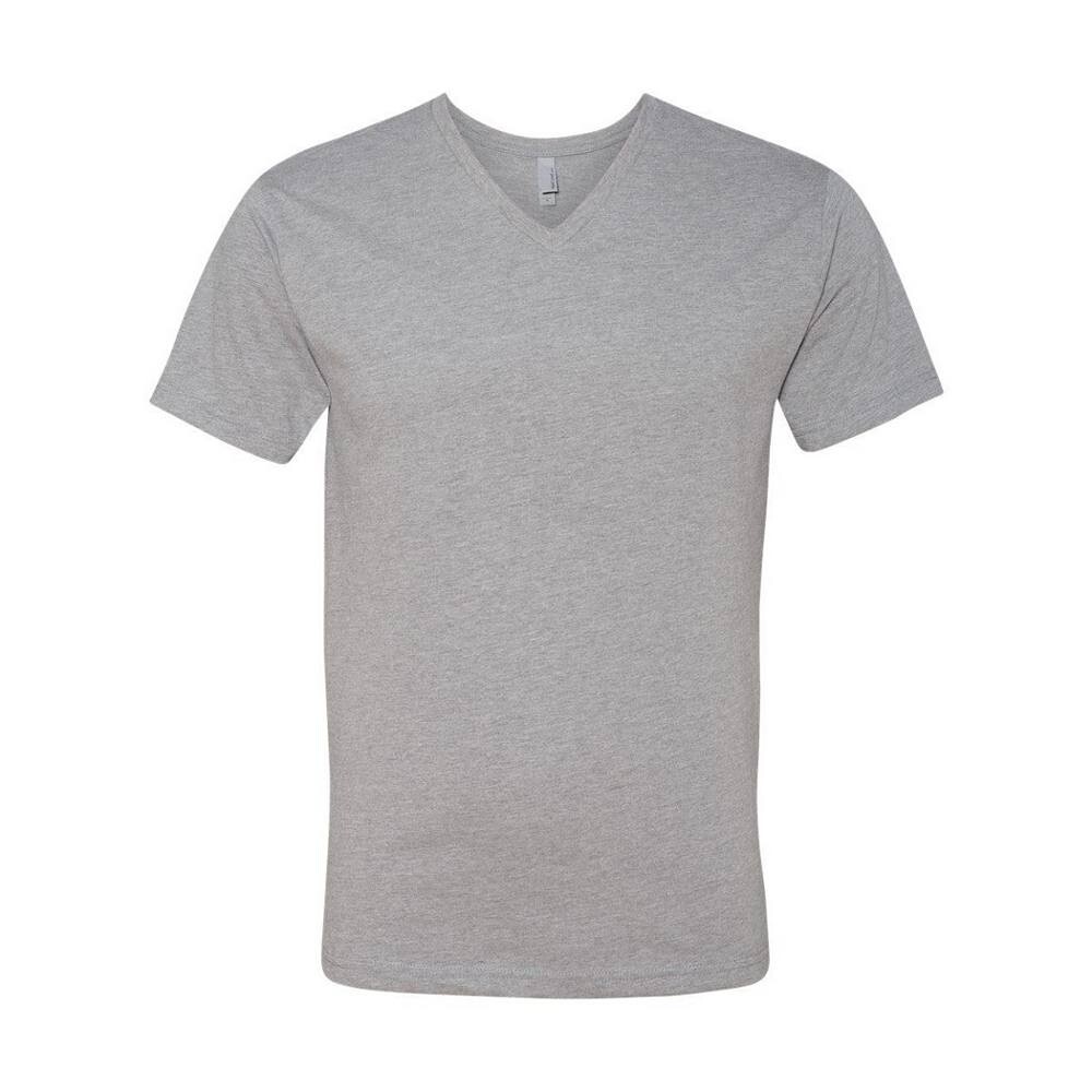 

Футболка унисекс с V-образным вырезом Next Level, цвет Dark Heather Grey