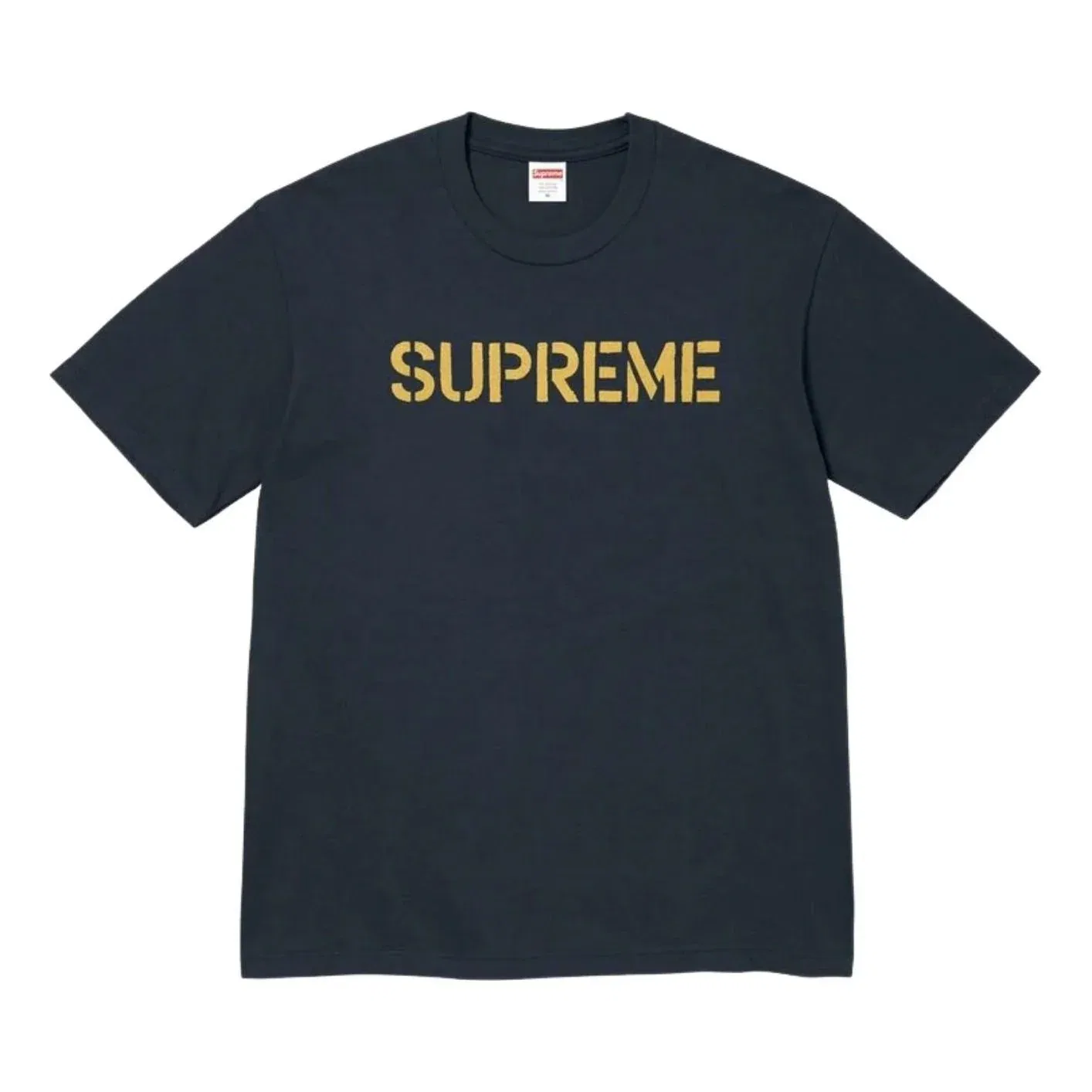 Футболка Supreme SS26 Hard T-Shirt 'Navy' SUP-SS26-164-NVY, темно-синий