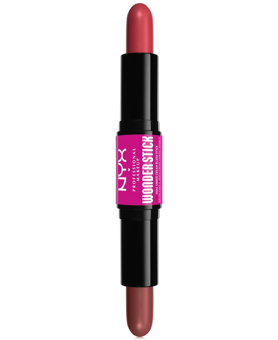 

Кремовые румяна-стик Wonder Stick с двумя концами NYX Professional Makeup, цвет bright amber n fuschia