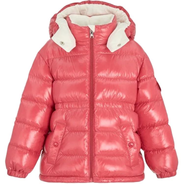 Детская куртка Moncler, розовый