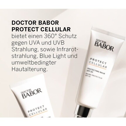 DOCTOR BABOR Body Protector SPF 30 Увлажняющий лосьон для тела с солнцезащитным кремом, быстро впитывающийся, с витамином Е, 150 мл — фото 2