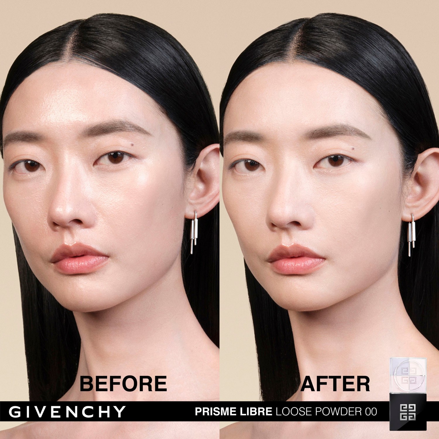 Пудра для лица prisme libre 4-color loose powder Givenchy, n00, вес 10 гр. — фото 2