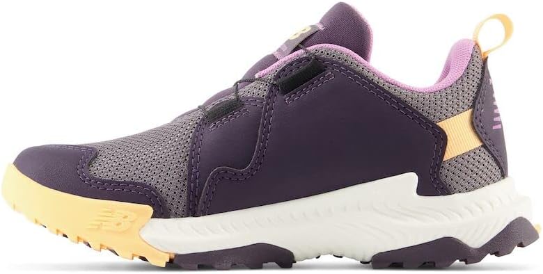 Беговые кроссовки New Balance Kids Dynasoft Trail Magic V1 Boa, Zinc/Interstellar/Solar Flare — фото 2