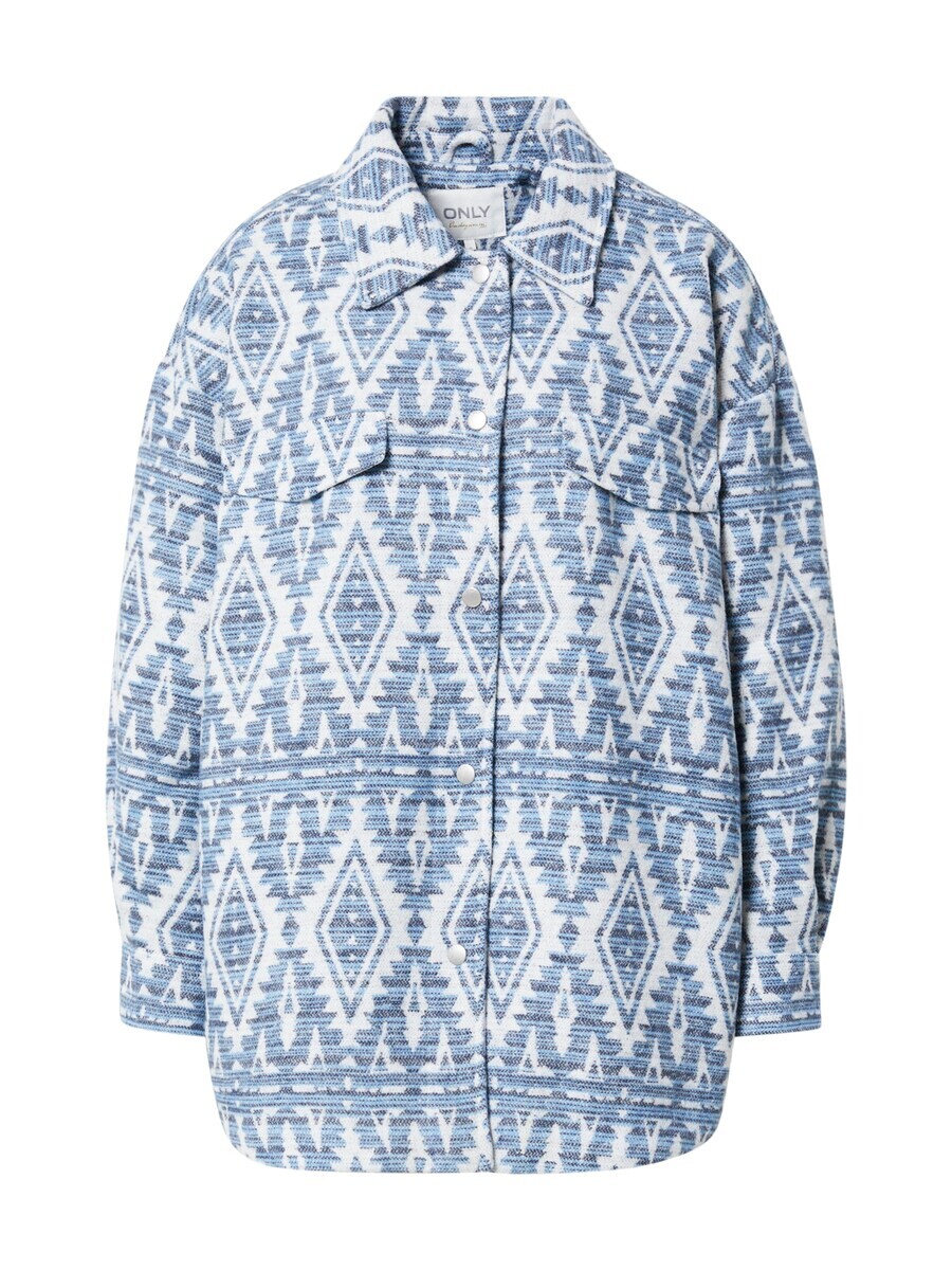 

Всесезонная куртка ONLY Between-Season Jacket LONDON NAVAJO, цвет dusty blue/light blue