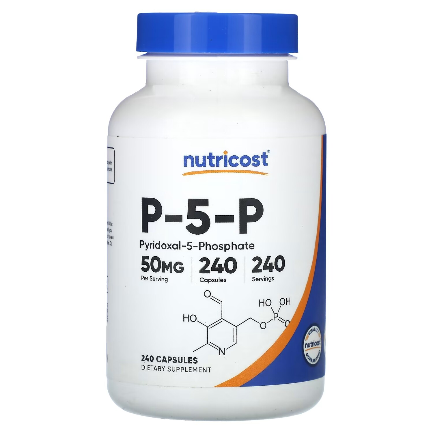 

Нутрикост Nutricost P-5-P 50 мг, 240 капсул