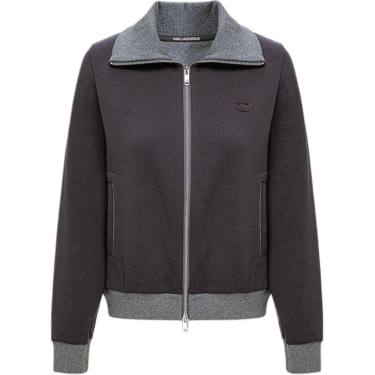 

KARL LAGERFELD / Karl Lagerfeld Jeans Куртка KARL LAGERFELD FW25 женская, Gray