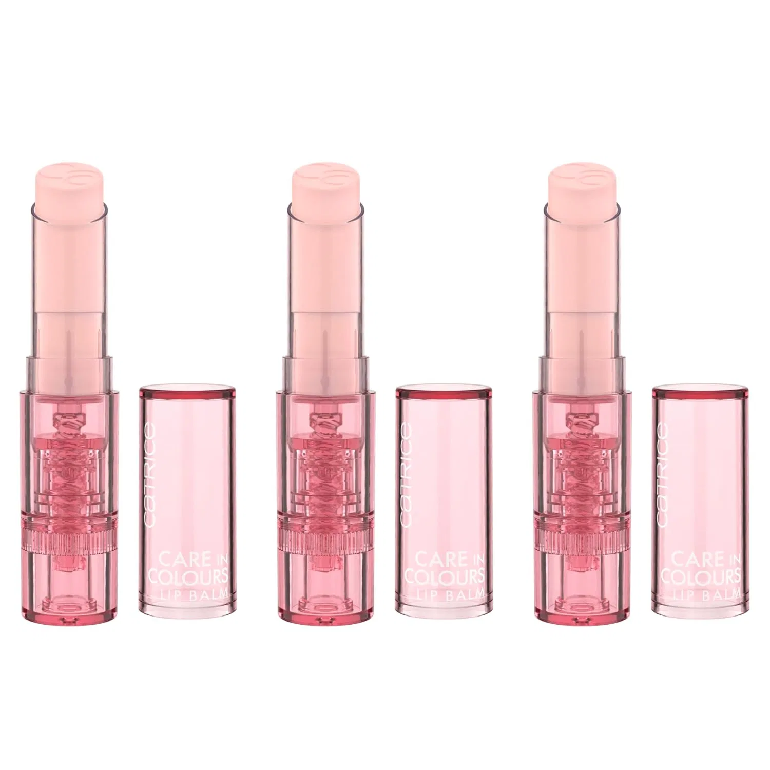Увлажняющий бальзам для губ «Care In Colours» 010 Transparent 3 г (3 шт.) от Catrice Catrice, 010 Everyday 24/7