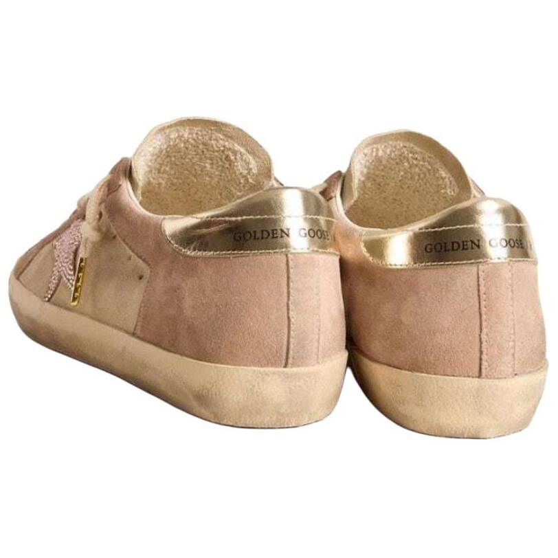 Кроссовки Golden Goose Super-Star Skateboarding Shoes Women's Low-top Pink, розовый — фото 4