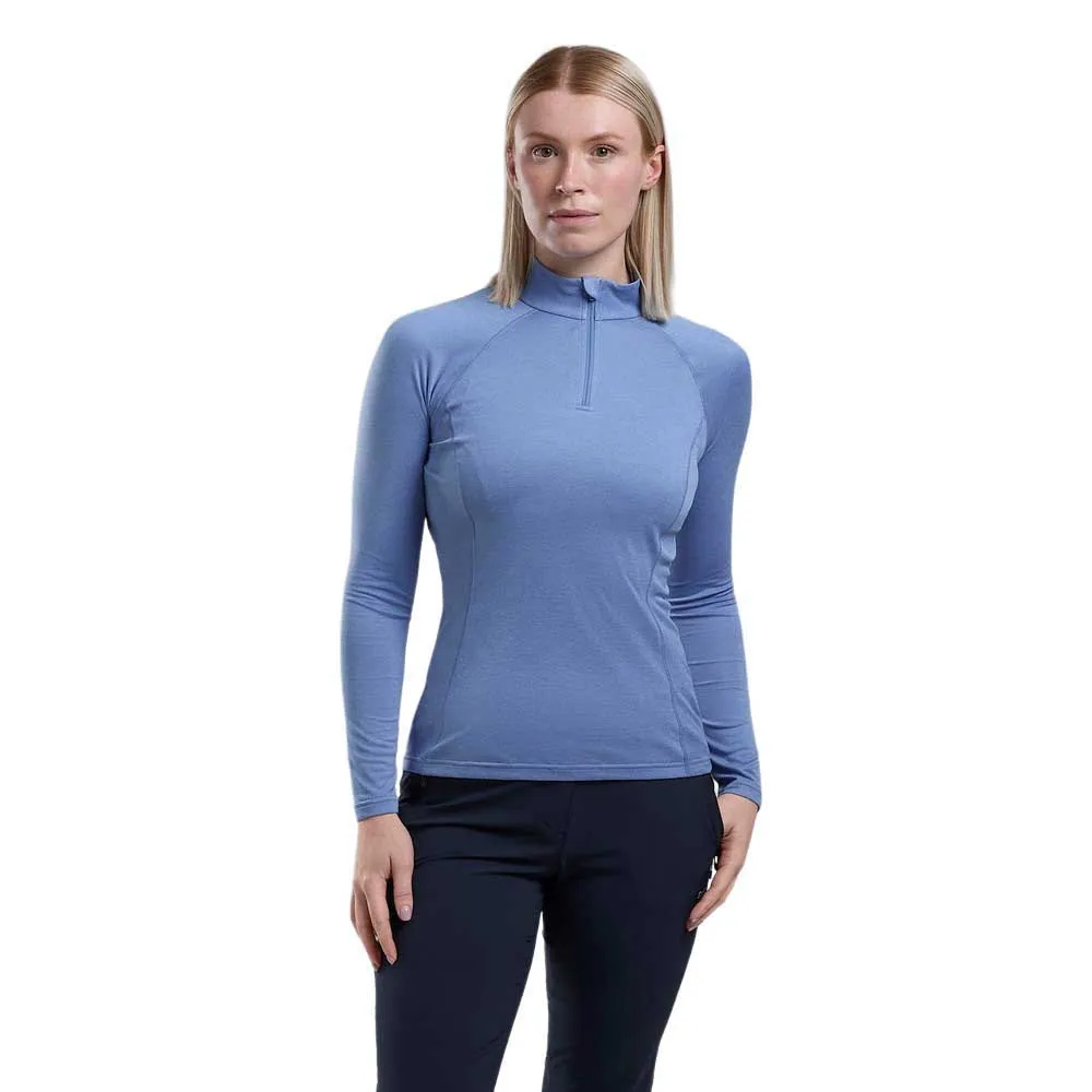 

Футболка Montane Dart Half Zip long sleeve, синий