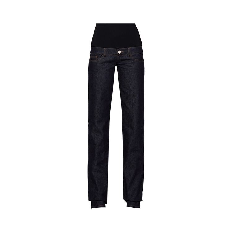 

Брюки Coperni Jersey Hybrid Denim Trousers Blue, синий