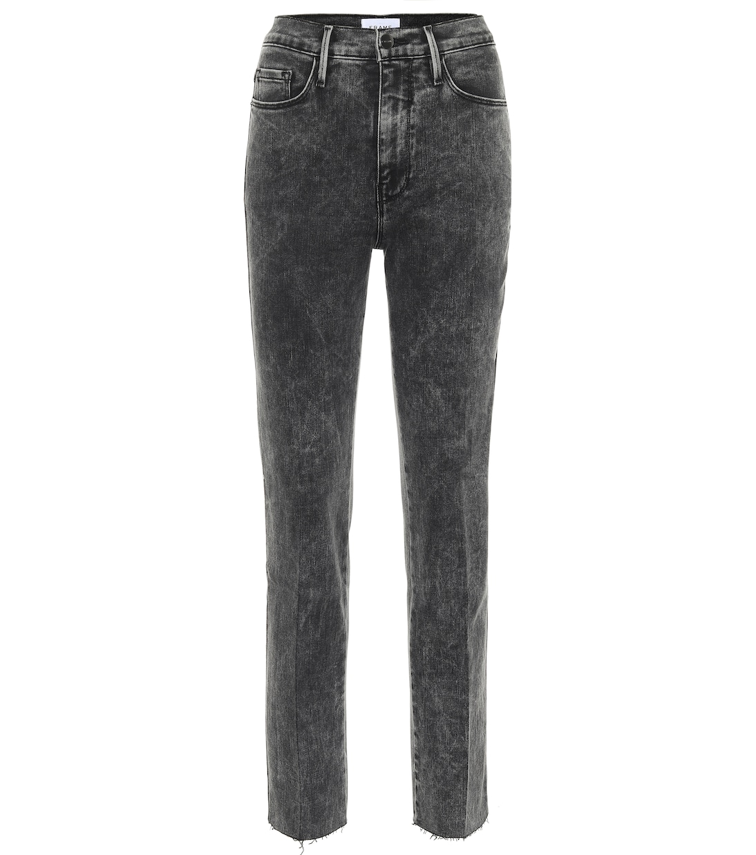 

Прямые джинсы Le Sylvie с высокой талией Frame, Rockstar