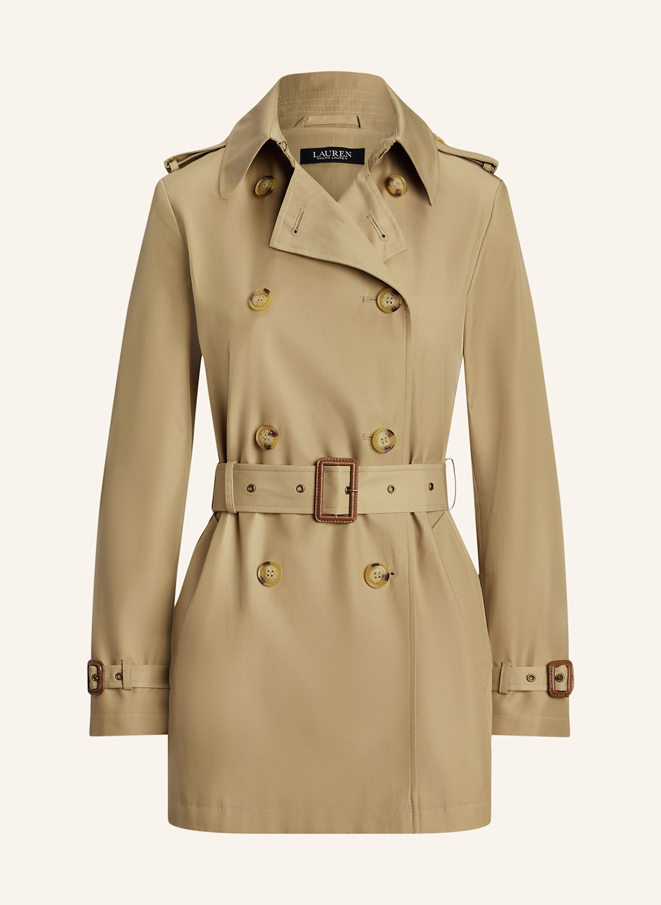

Пальто-Тренч Lauren Ralph Lauren, бежевый