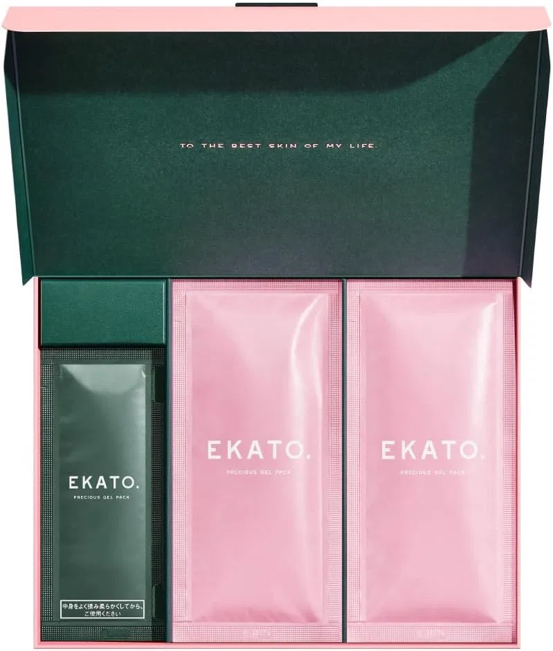 Гель-пакет EKATO Precious Gel Pack, 10 доз, углеродный, для лица
