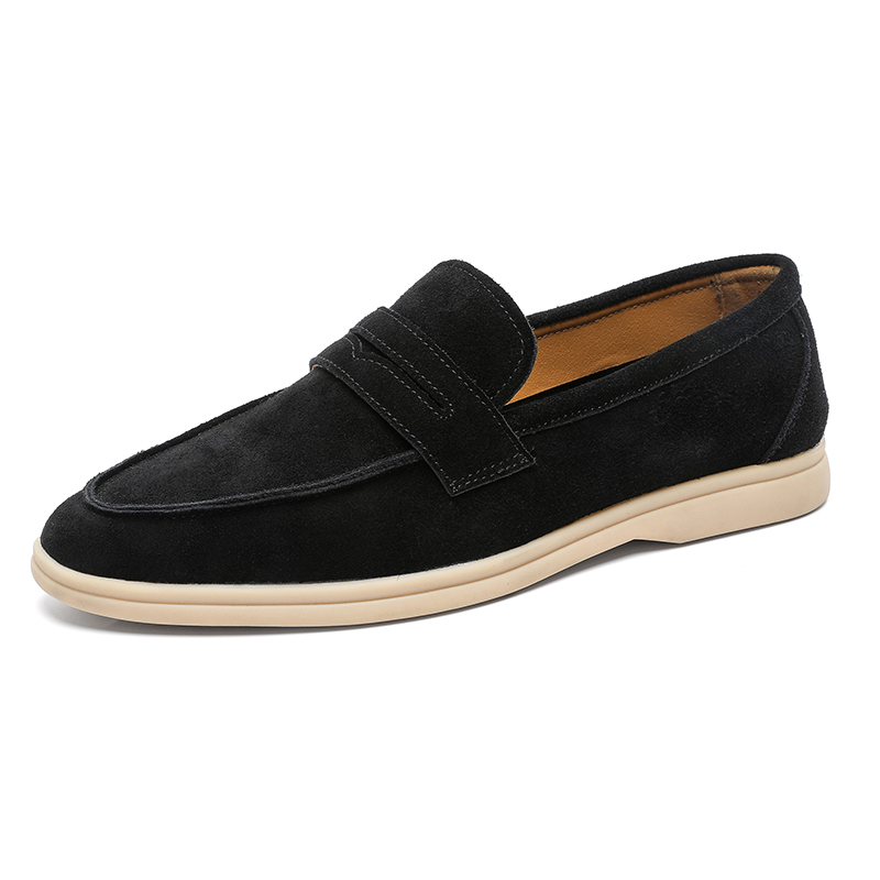 

PAVEA Мужские лоферы черные, цвет Black