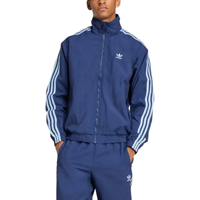 Adidas Originals Тренировочная куртка Adidas Three Stripe, Midnight Indigo — фото 3