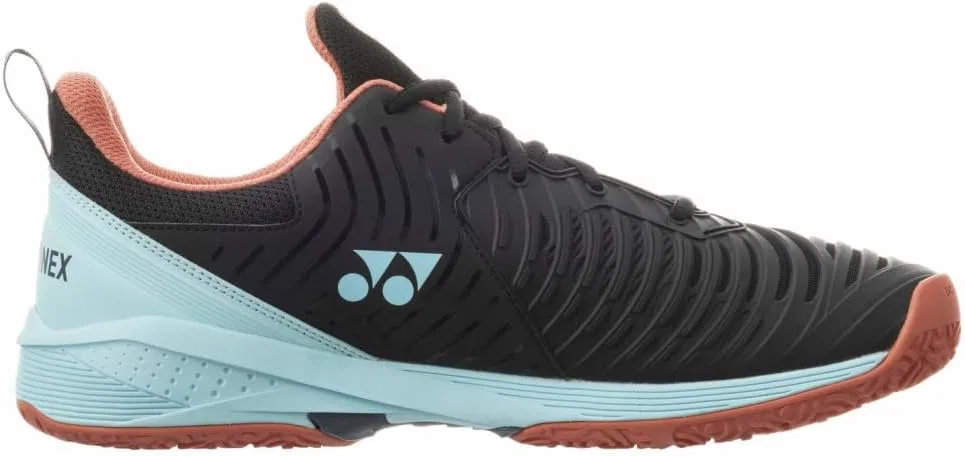 Кроссовки для тенниса YONEX, цвет Black/Sky Blue — фото 2