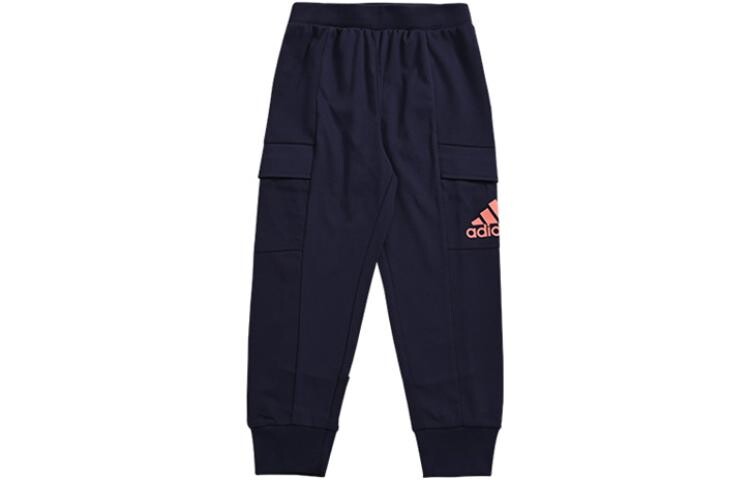 

Детские трикотажные спортивные штаны Adidas, синий