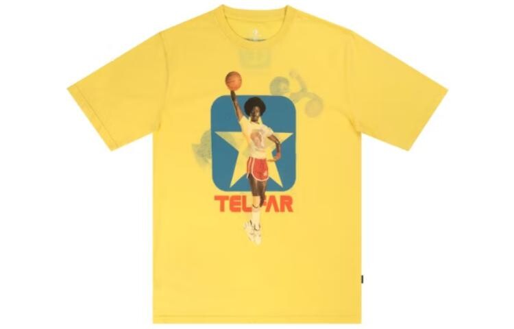 

Футболка X Telfar LZ женская желтая Converse