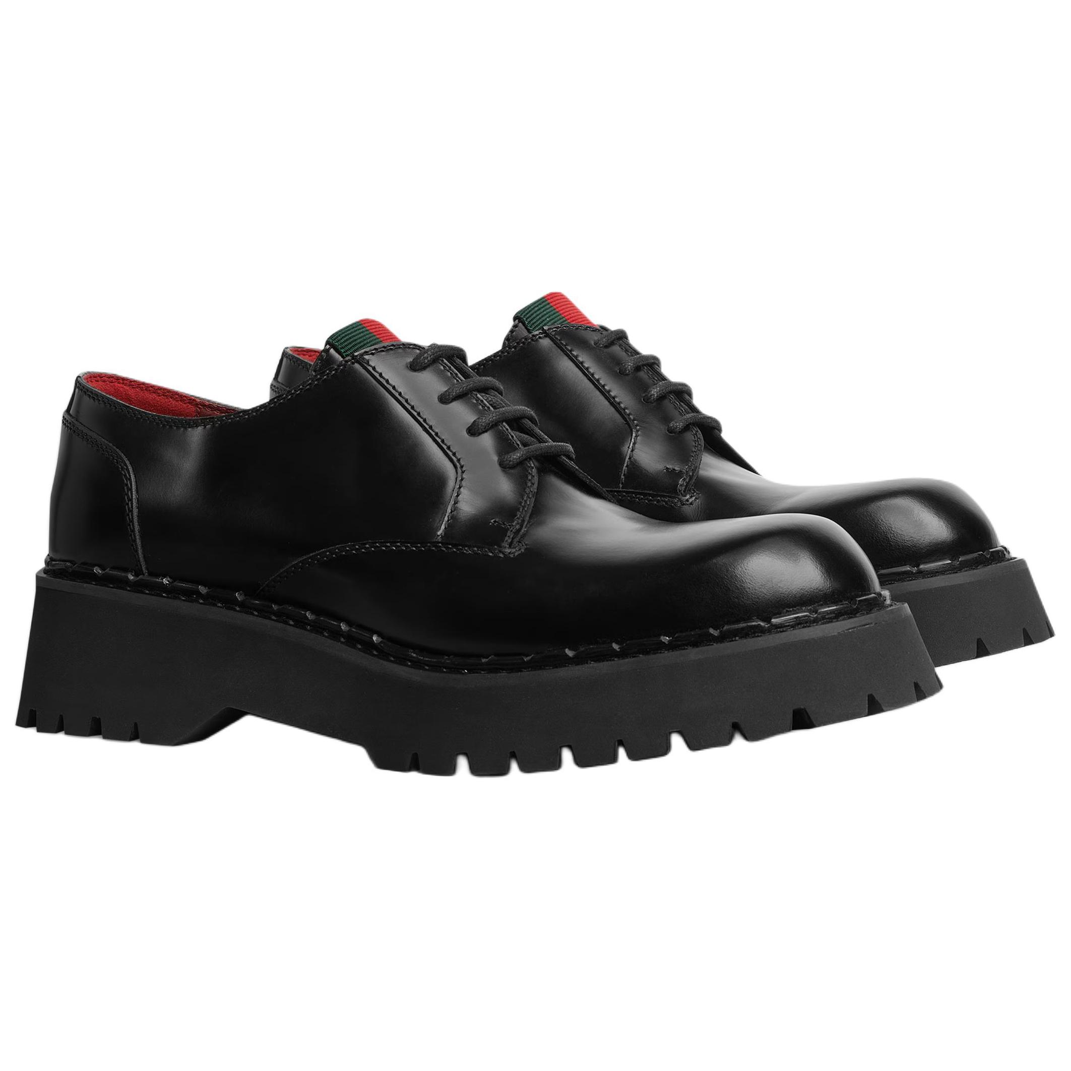 GUCCI Мужские повседневные кроссовки Low top Black — фото 4
