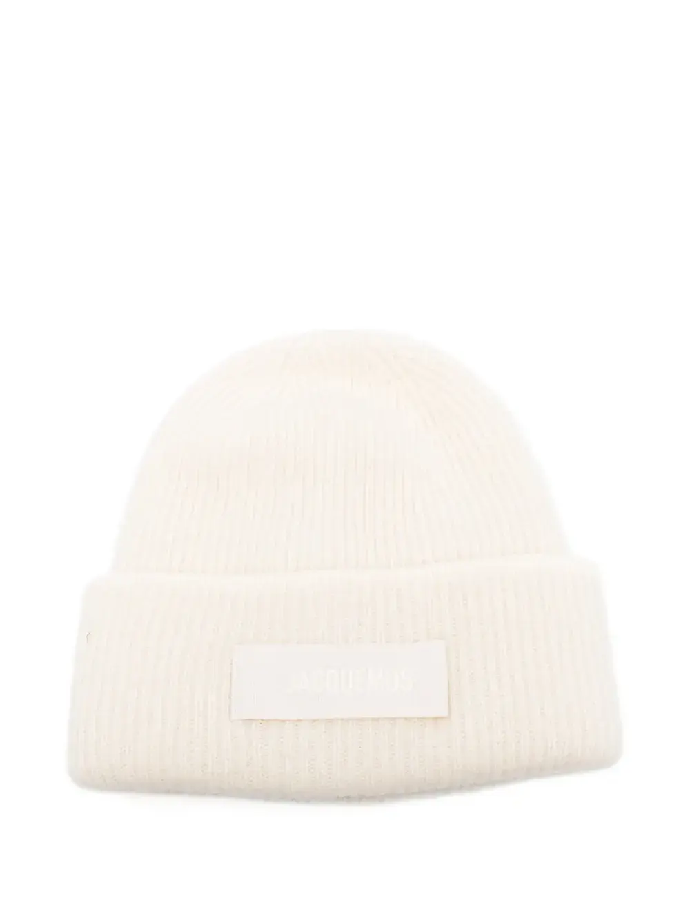 

Вязаная шапка с логотипом Jacquemus, нейтральный