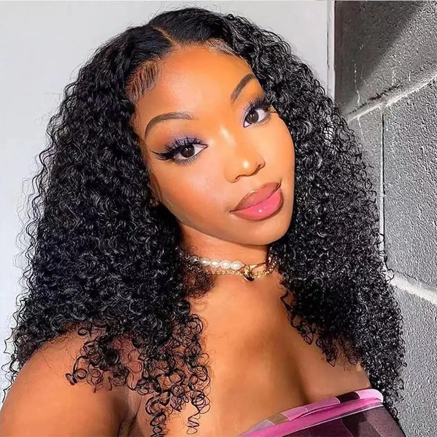Натуральные вьющиеся волосы для наращивания, 3 пучка Richair, Curly Bundles — фото 2