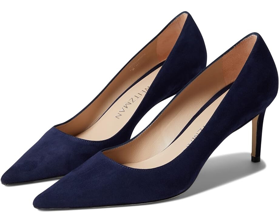 

Туфли Stuart Weitzman Stuart 75 Pump, цвет Nice Blue
