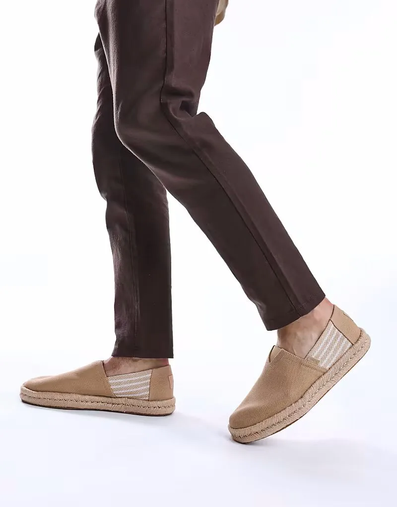 Разноцветные ботинки Toms Alpargata rope 2.0