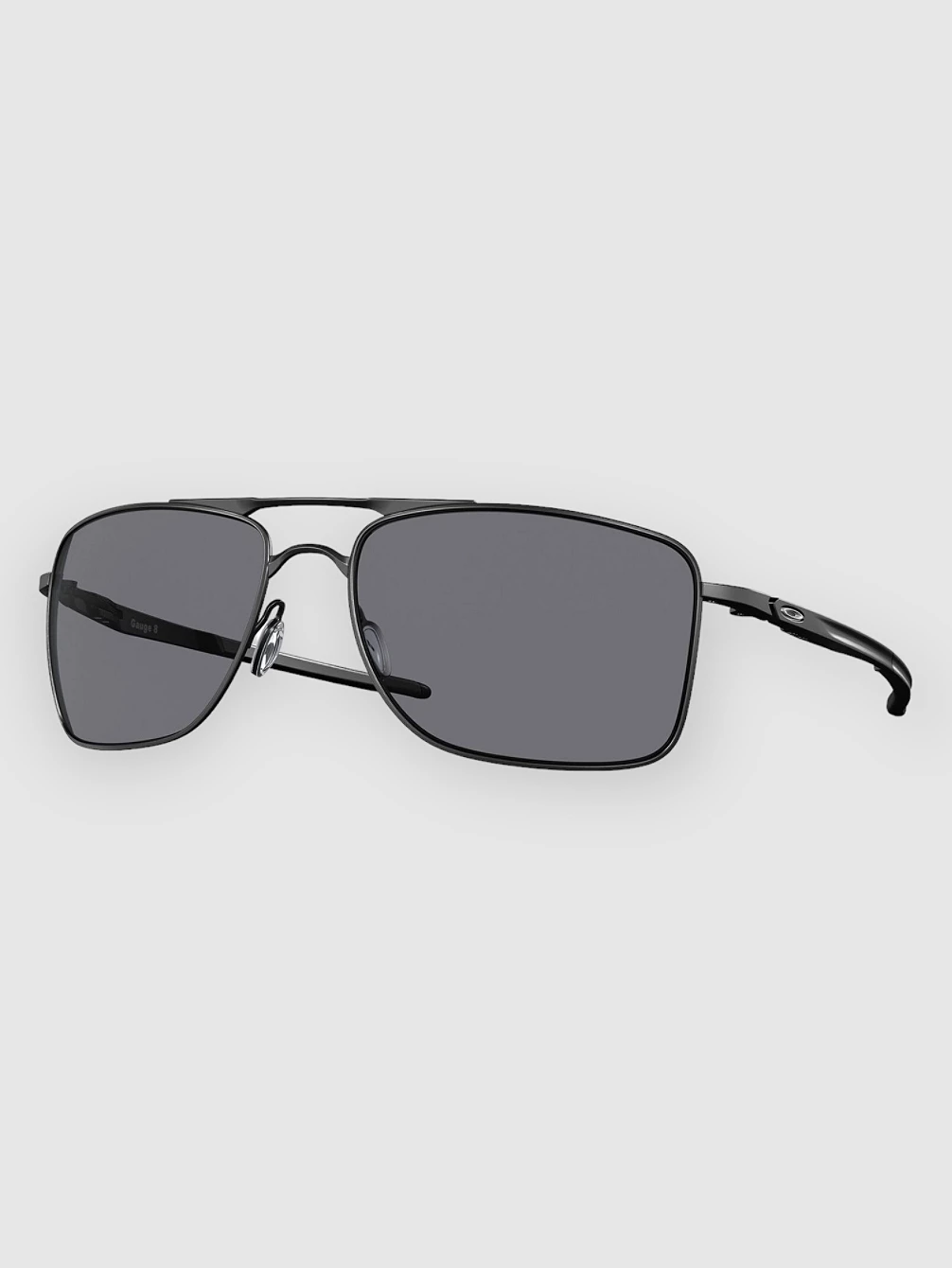 

Матовые черные солнцезащитные очки Gauge 8 Oakley, серый