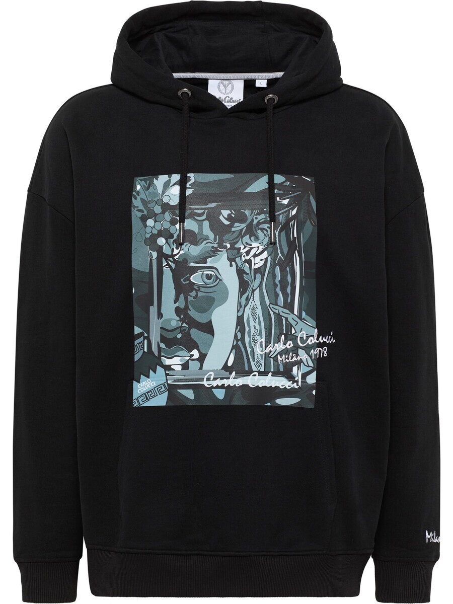 

Толстовка с капюшоном Carlo Colucci Sweatshirt De Val, черный