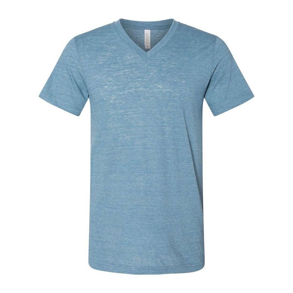 

Футболка Bella + из фактурного джерси с v-образным вырезом Bella+Canvas, цвет Denim Slub