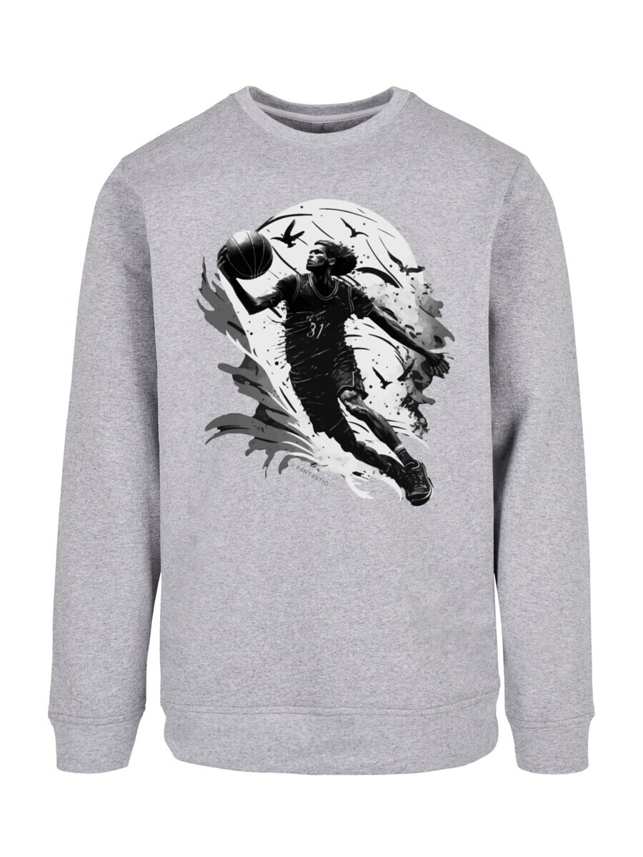 

Свитер F4NT4STIC Sweatshirt Basketball Spieler, серый